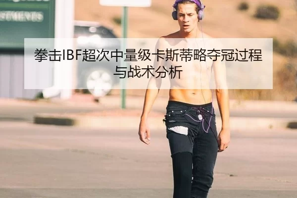 拳击IBF超次中量级卡斯蒂略夺冠过程与战术分析